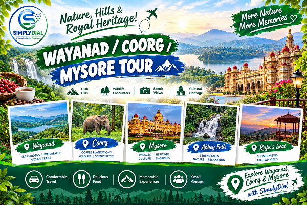Wayanad / Coorg / Mysore Tour